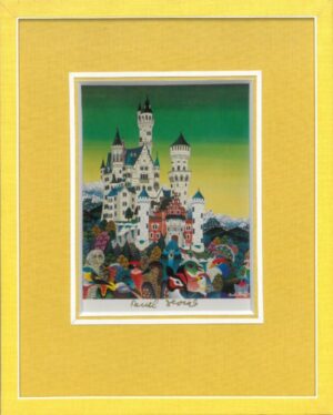 Slet ptáků na hrad