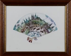 PRAHA - historický vějíř